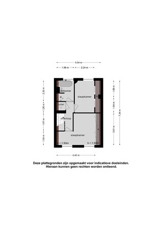 Plattegrond - Julianastraat 4, 4551 GH Sas van Gent - 1e verdieping.jpg